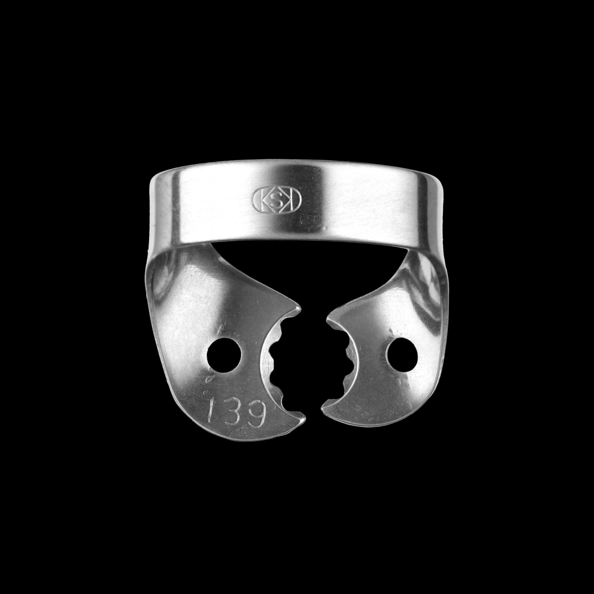 Koferdamo žiedas BF 139 black molar DENTECH - oficiali Dentech produkto nuotrauka