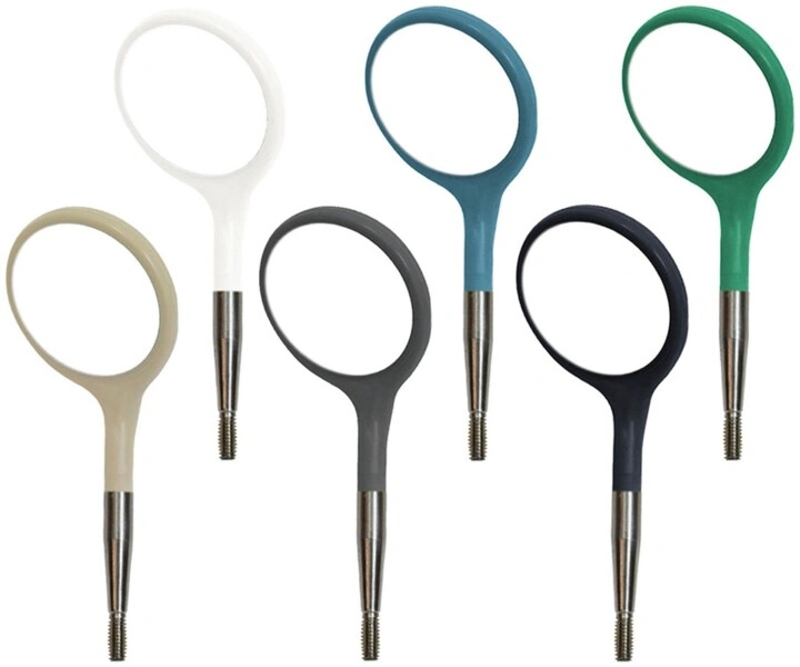 Crystal HD® polimerinės veidrodėlių galvutės Nr. 4, Simple Stem, Classic, 12 vnt. - oficiali Zirc produkto nuotrauka