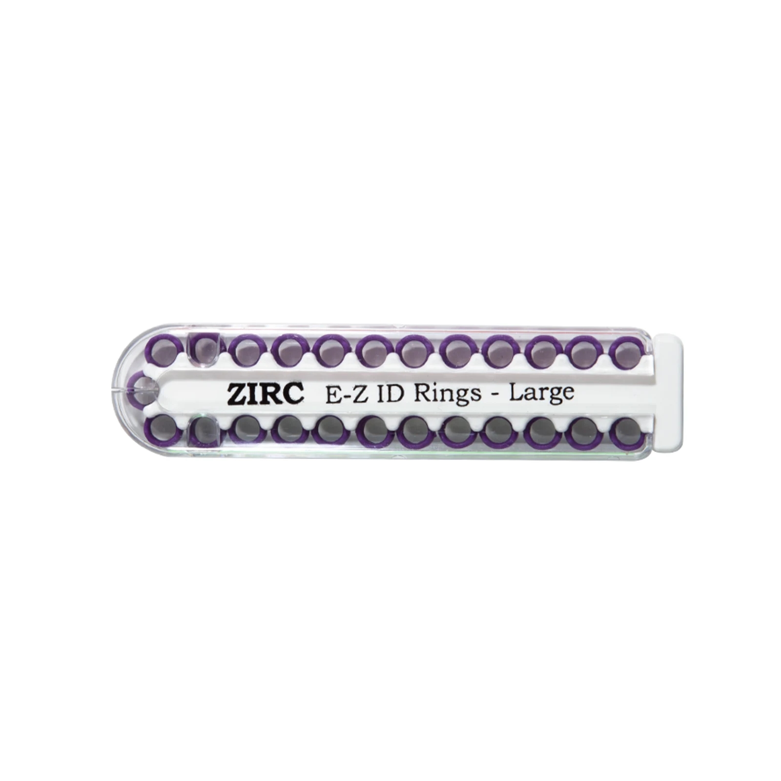 E-Z ID žymėjimo žiedeliai, dideli, 25 vnt. - oficiali Zirc produkto nuotrauka