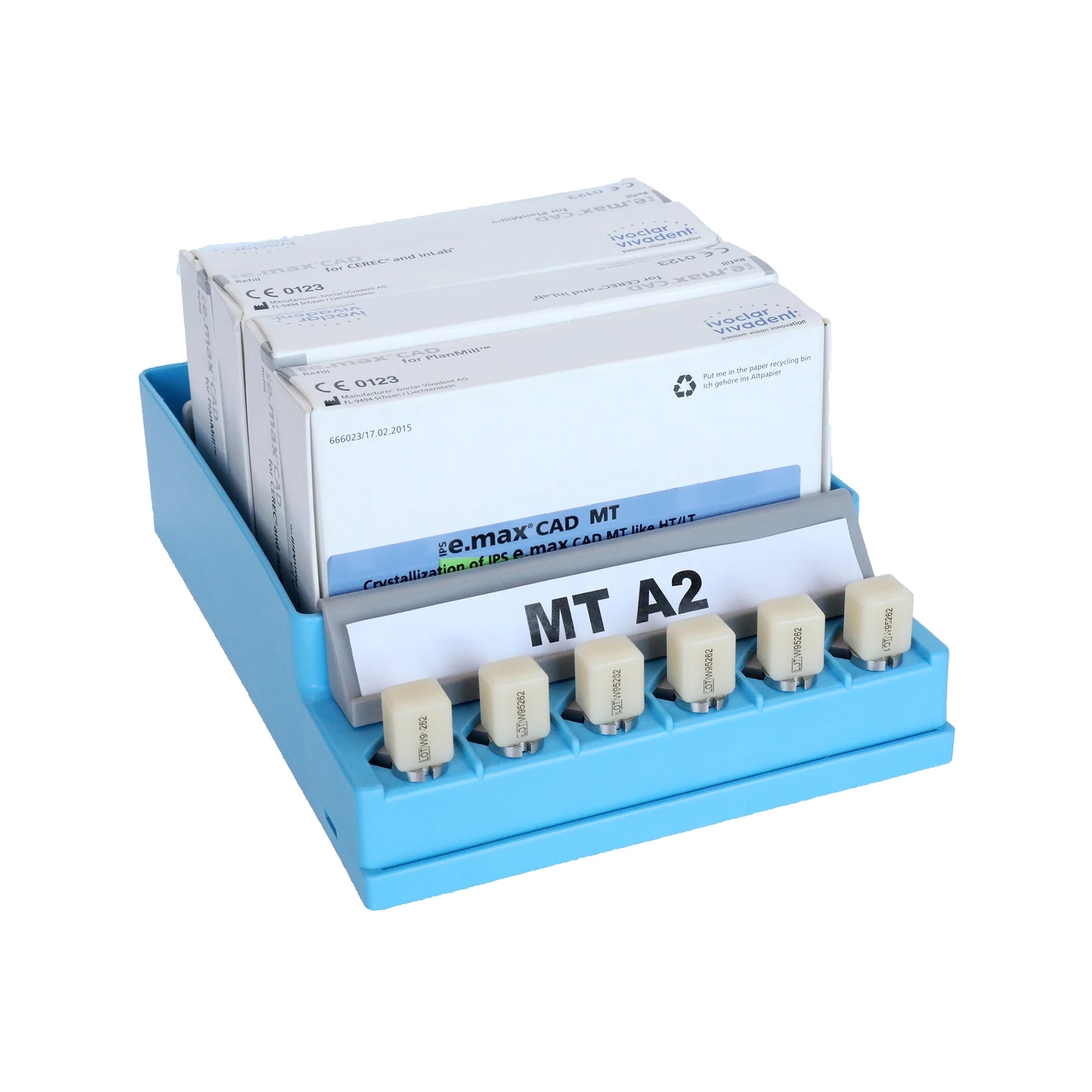 CAD/CAM Block Organizer™ blokelių laikiklis - oficiali Zirc produkto nuotrauka