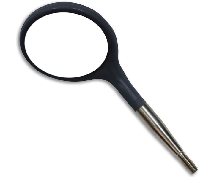 Crystal HD® polimerinės veidrodėlių galvutės Nr. 4, Simple Stem, 12 vnt. - oficiali Zirc produkto nuotrauka