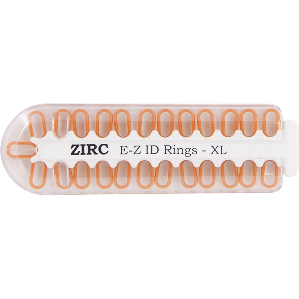E-Z ID žymėjimo žiedeliai, XL, 25 vnt. - oficiali Zirc produkto nuotrauka