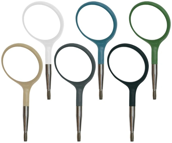 Crystal HD® polimerinės veidrodėlių galvutės Nr. 5, Simple Stem, Classic, 12 vnt. - oficiali Zirc produkto nuotrauka