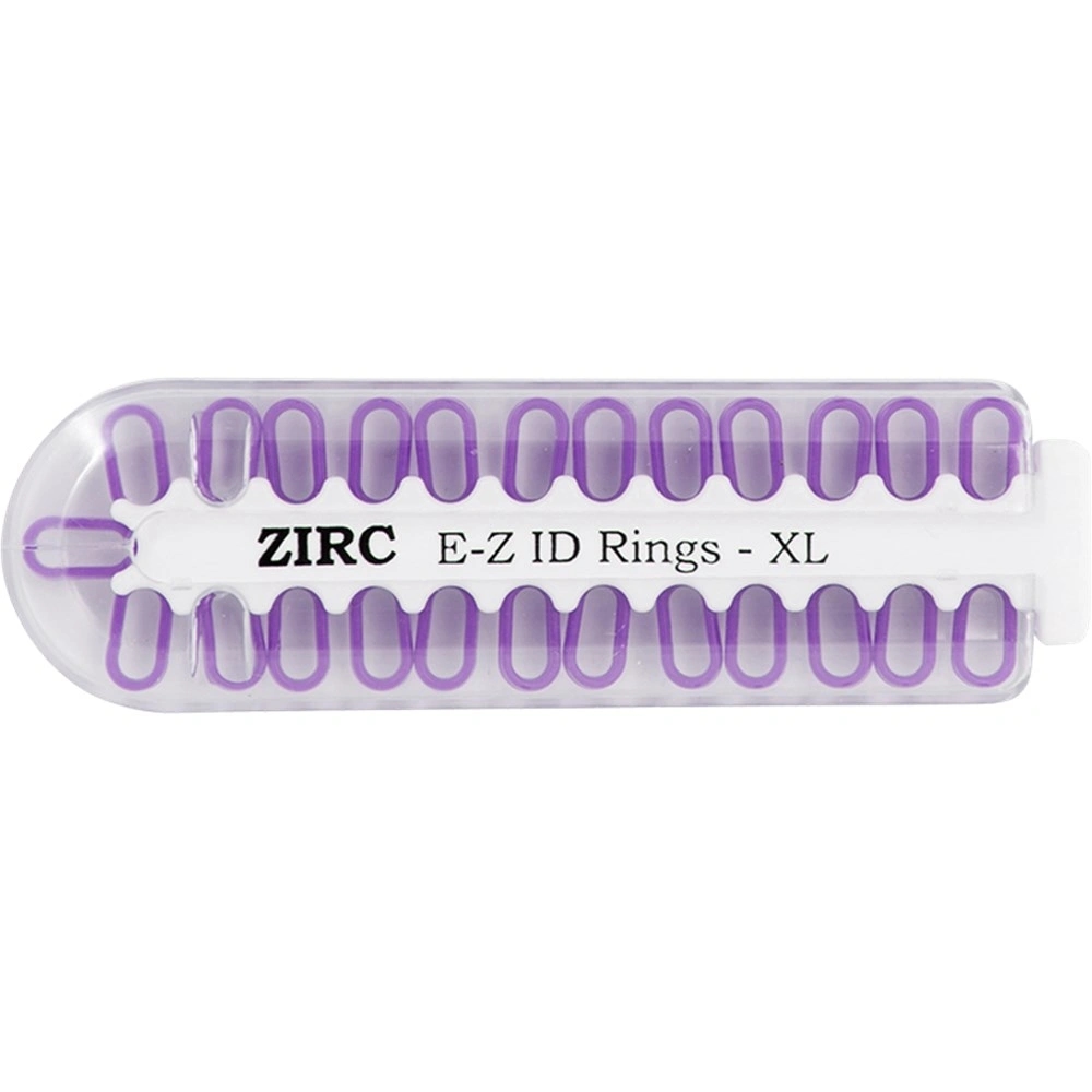 E-Z ID žymėjimo žiedeliai, XL, 25 vnt. - oficiali Zirc produkto nuotrauka