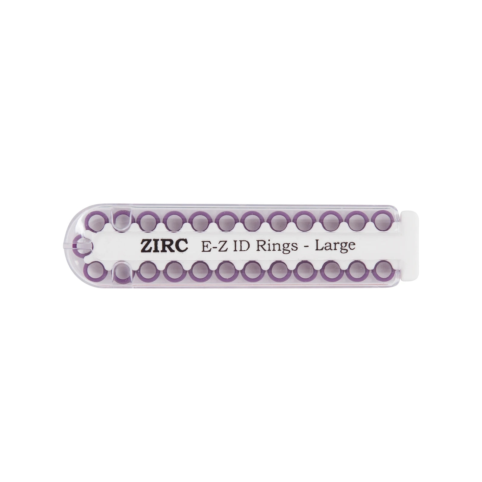 E-Z ID žymėjimo žiedeliai, dideli, 25 vnt. - oficiali Zirc produkto nuotrauka