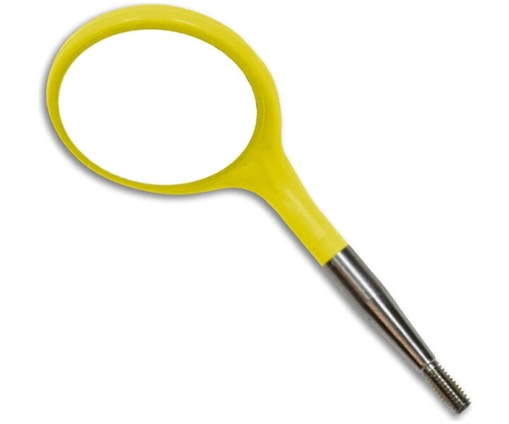Crystal HD® polimerinės veidrodėlių galvutės Nr. 4, Simple Stem, 12 vnt. - oficiali Zirc produkto nuotrauka