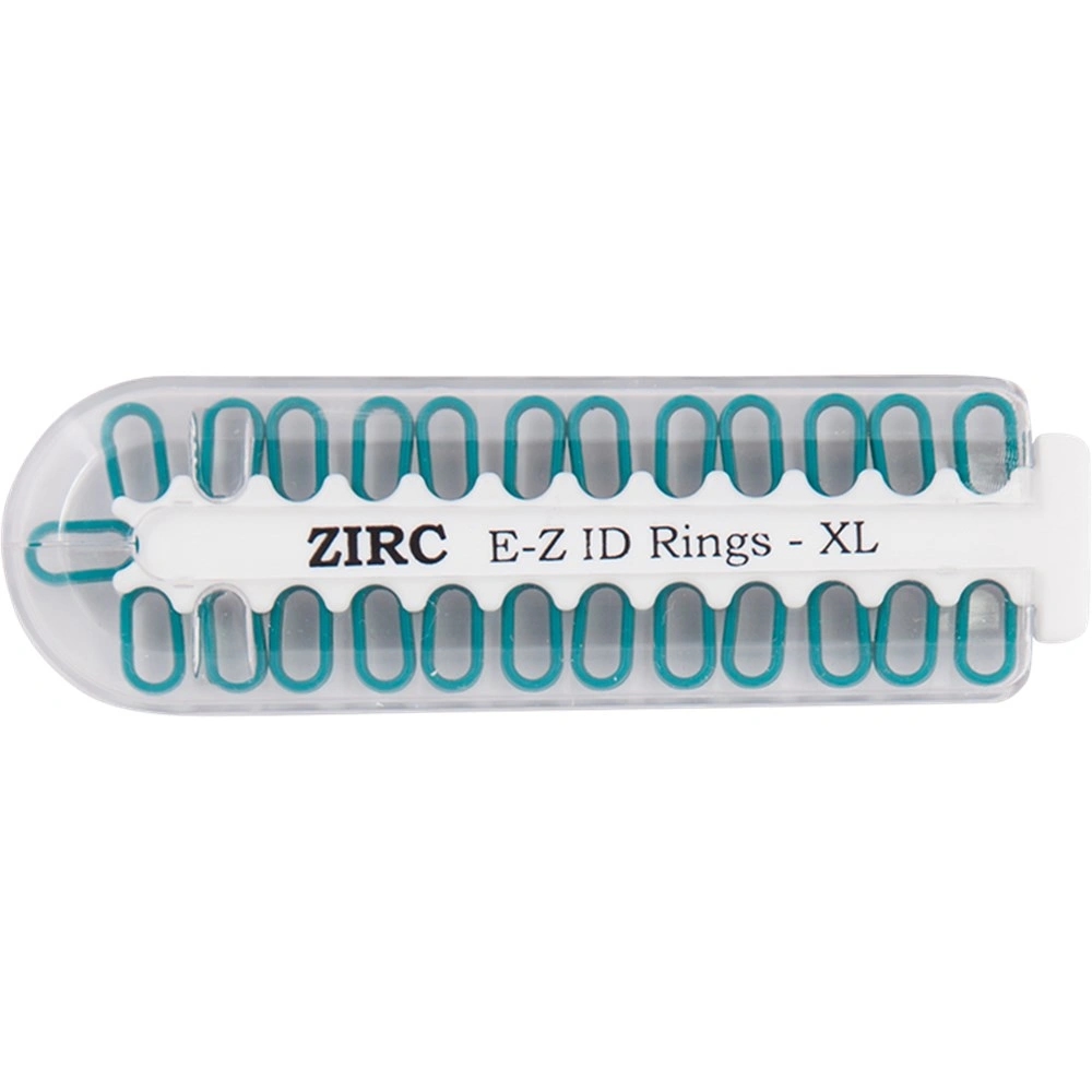 E-Z ID žymėjimo žiedeliai, XL, 25 vnt. - oficiali Zirc produkto nuotrauka
