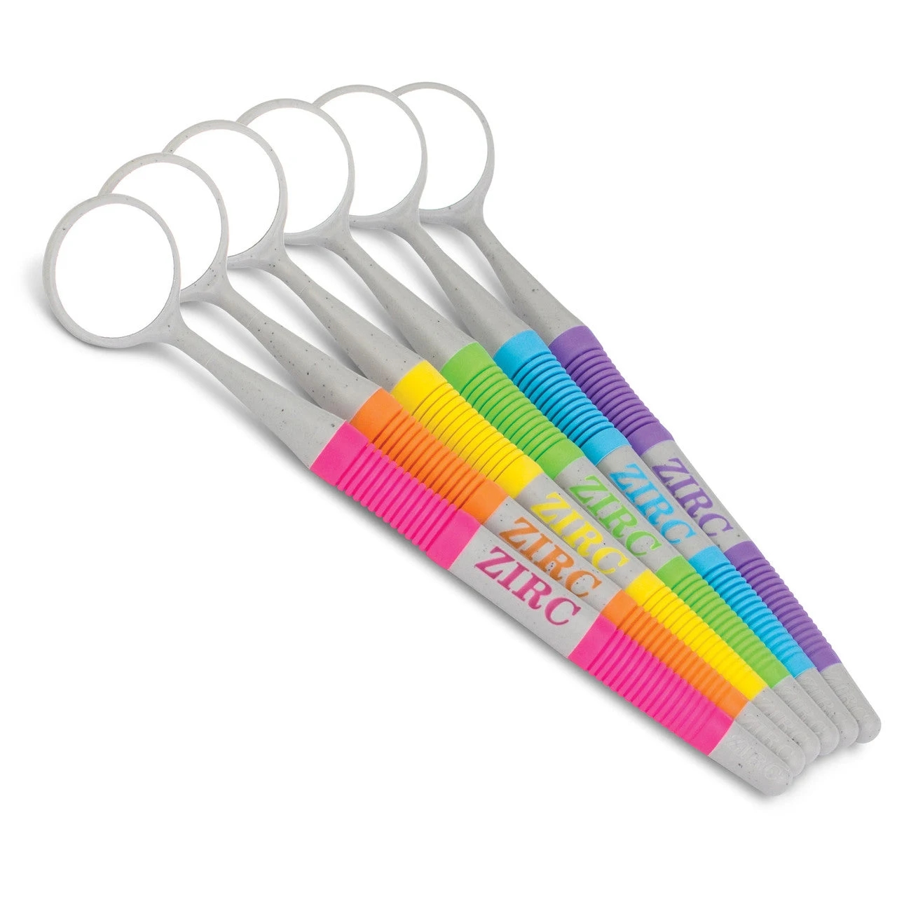 Crystal HD® Soft Grip burnos veidrodėliai Nr. 4, Vibrant, 12 vnt. - oficiali Zirc produkto nuotrauka