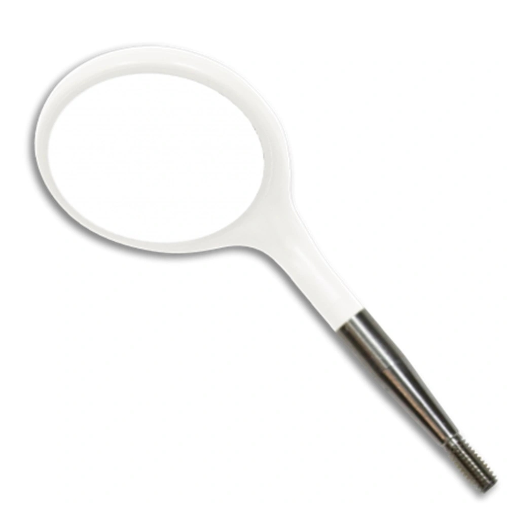 Crystal HD® polimerinės veidrodėlių galvutės Nr. 4, Simple Stem, 12 vnt. - oficiali Zirc produkto nuotrauka