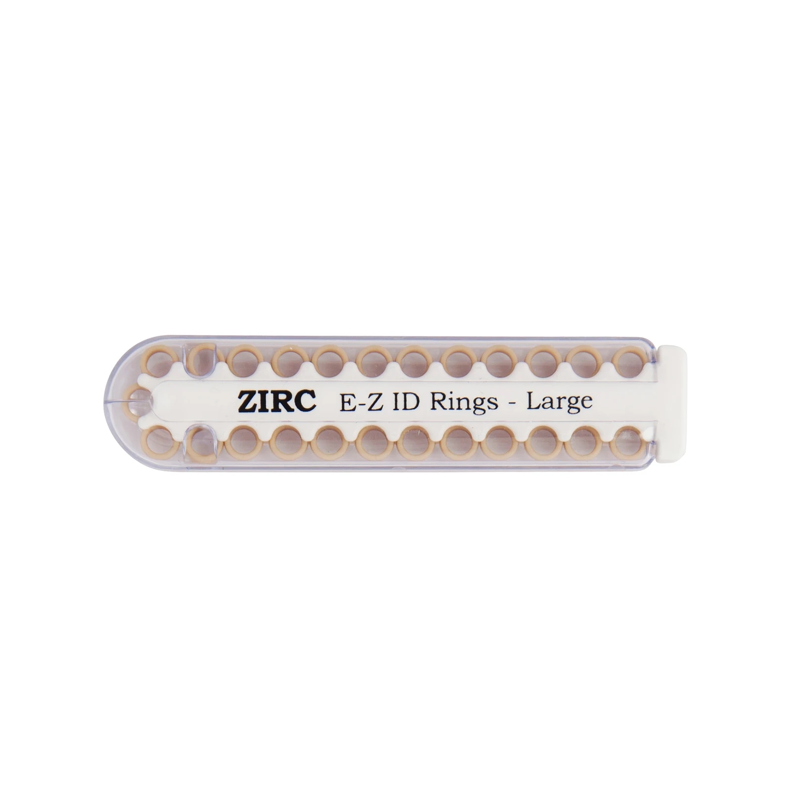 E-Z ID žymėjimo žiedeliai, dideli, 25 vnt. - oficiali Zirc produkto nuotrauka