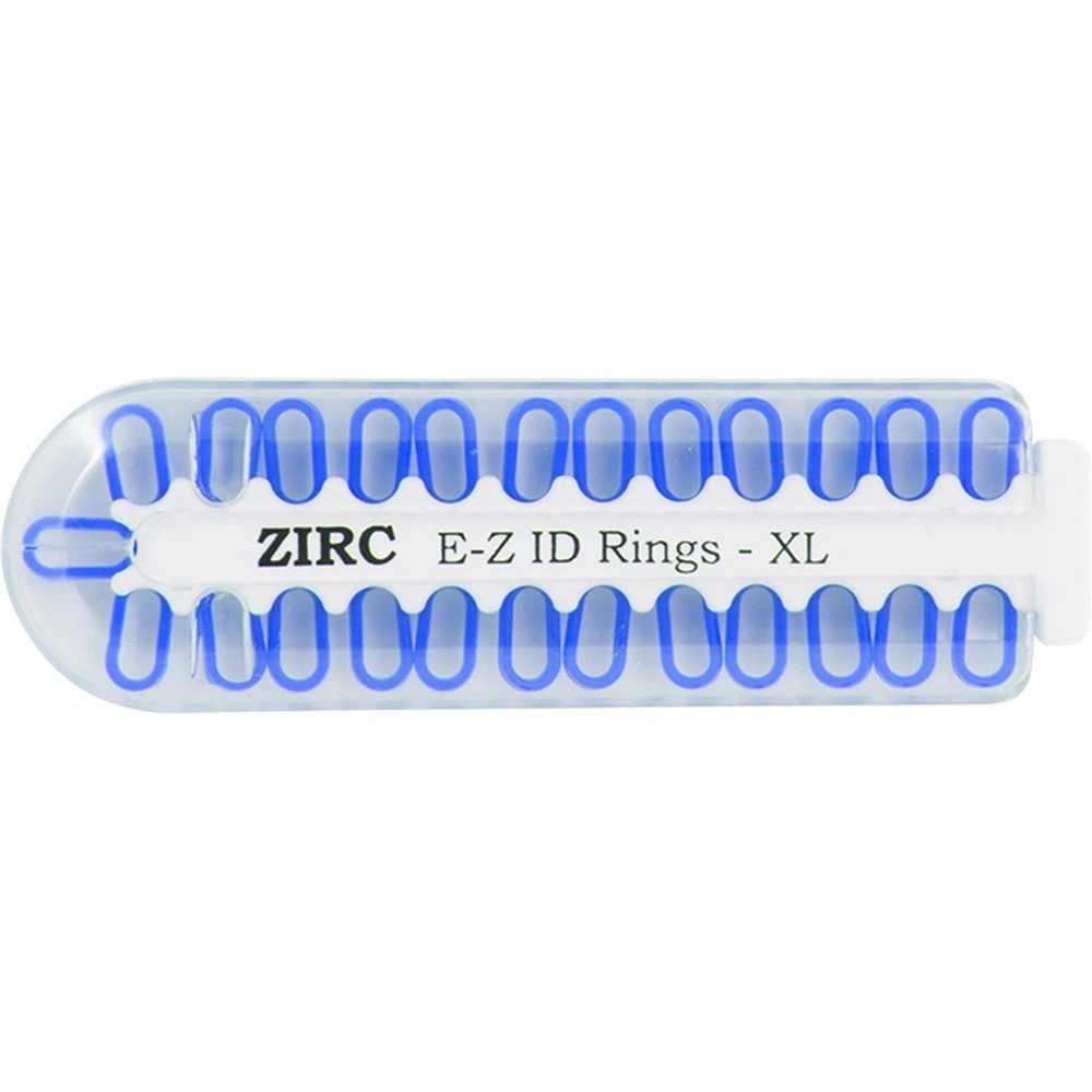 E-Z ID žymėjimo žiedeliai, XL, 25 vnt. - oficiali Zirc produkto nuotrauka