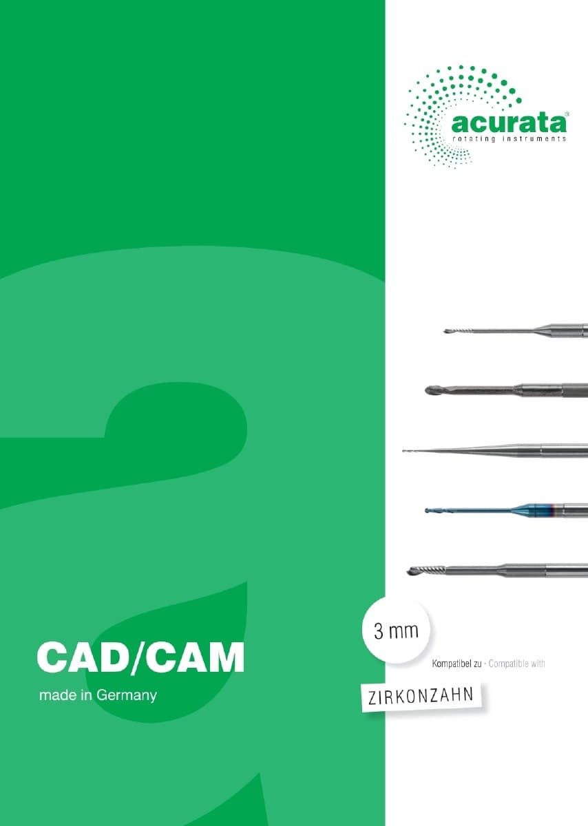 CAD/CAM: Zirkonzahn 3 mm viršelis