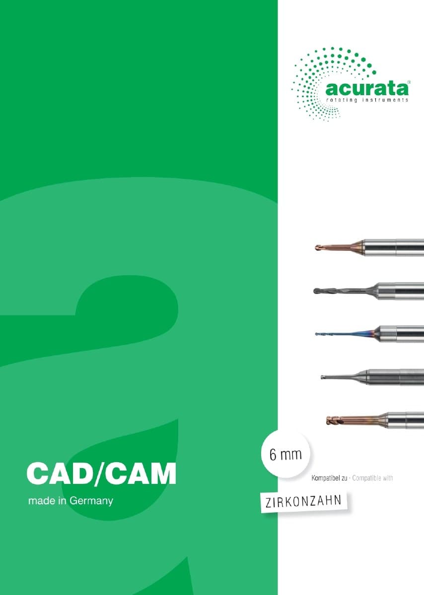 CAD/CAM: Zirkonzahn 6 mm viršelis