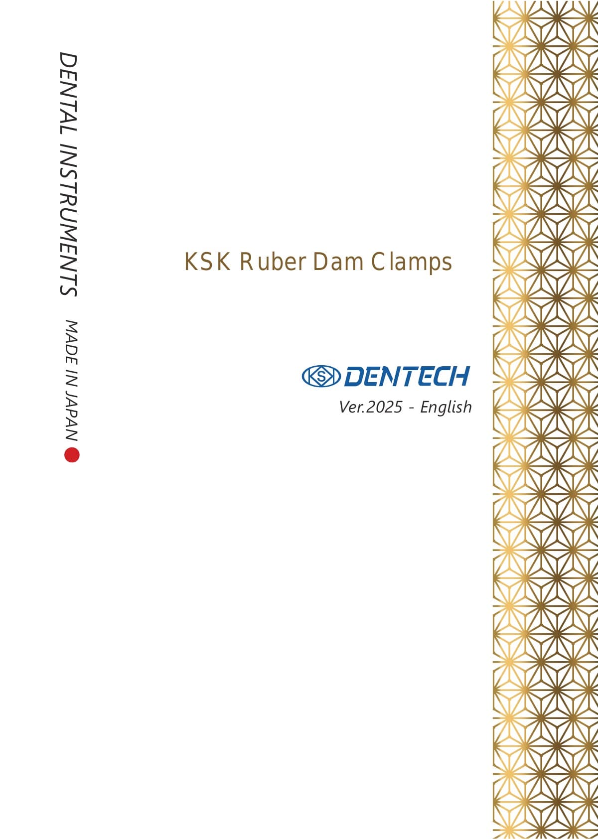KSK Rubber Dam Clamps 2025 viršelis