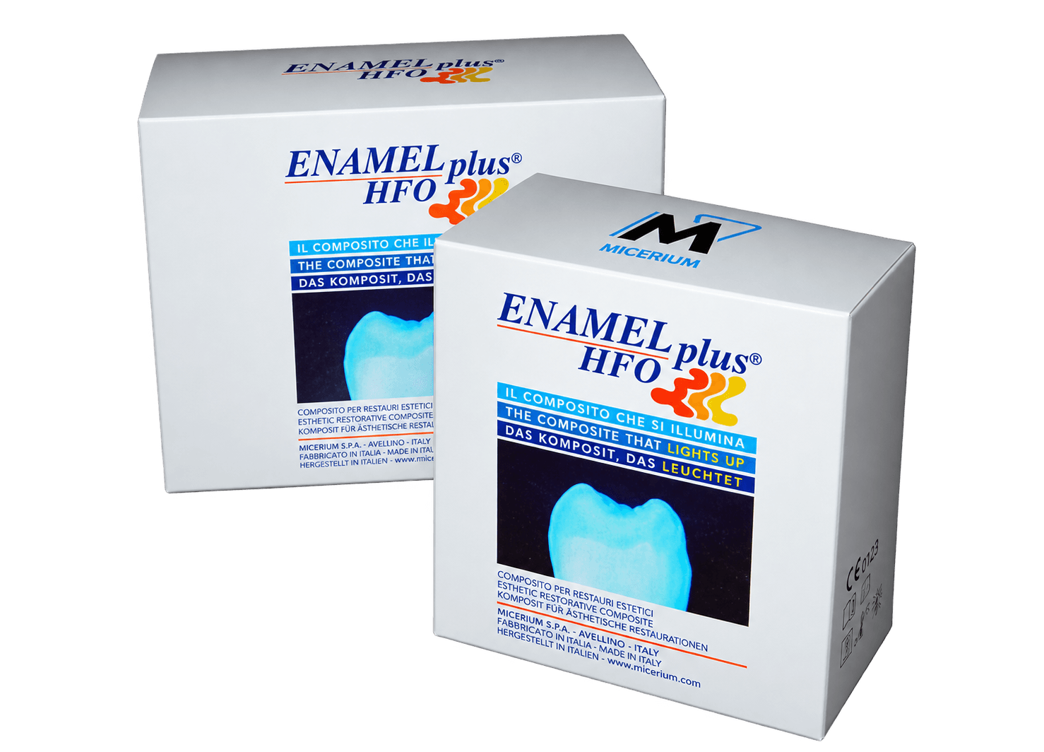 Micerium Enamel Plus HFO odontologinės medžiagos