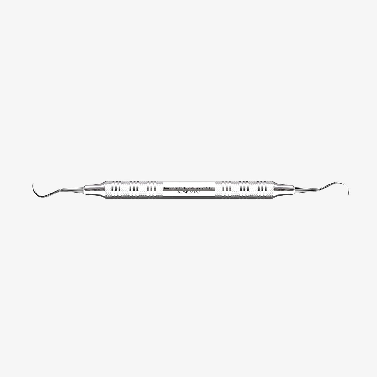Talon Tough™ Universal curette McCall 17-18S, narrow blade, molars – oficiali American Eagle produkto nuotrauka