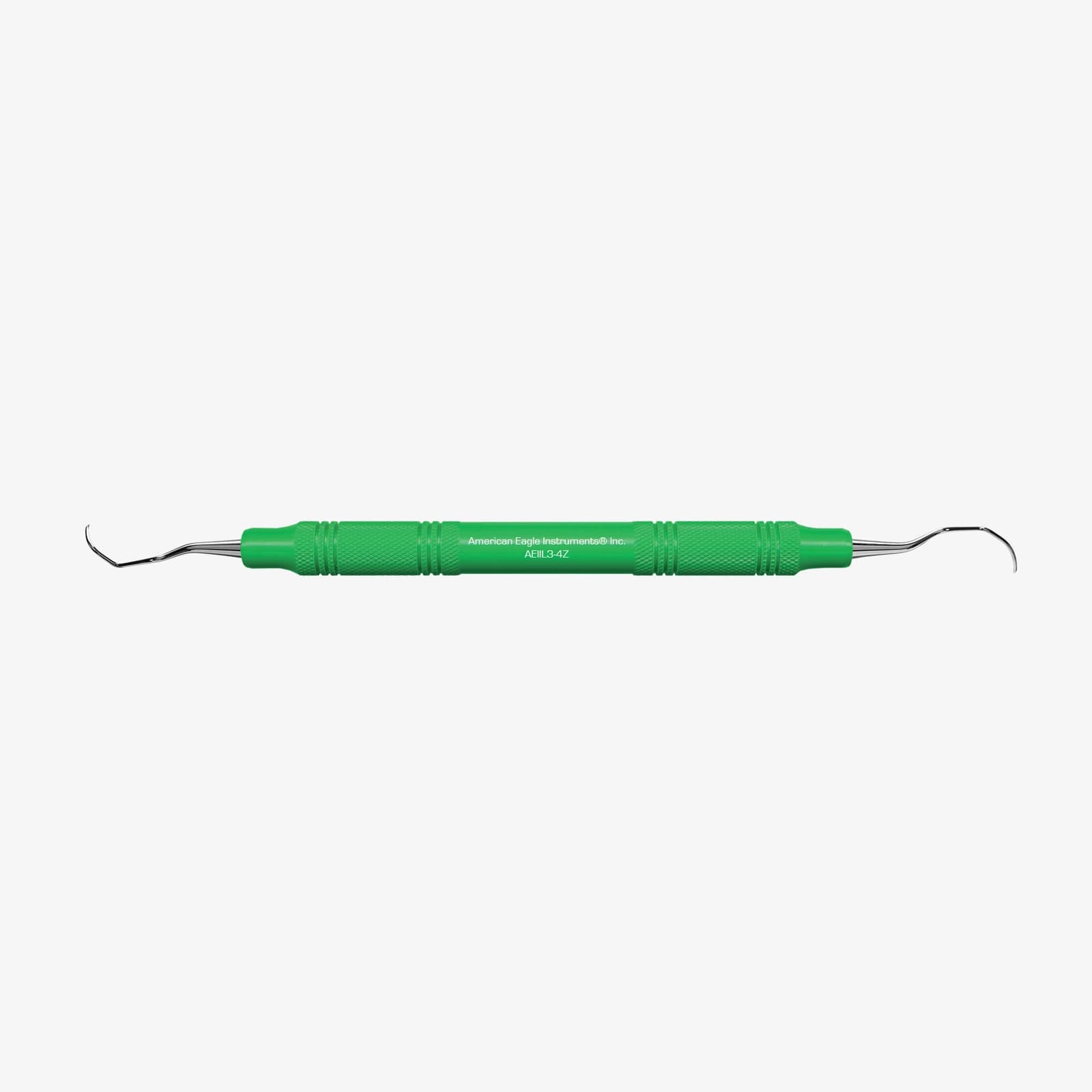 Implant instrument type: Implant curette Langer L3-4 for the posterior region – oficiali American Eagle produkto nuotrauka