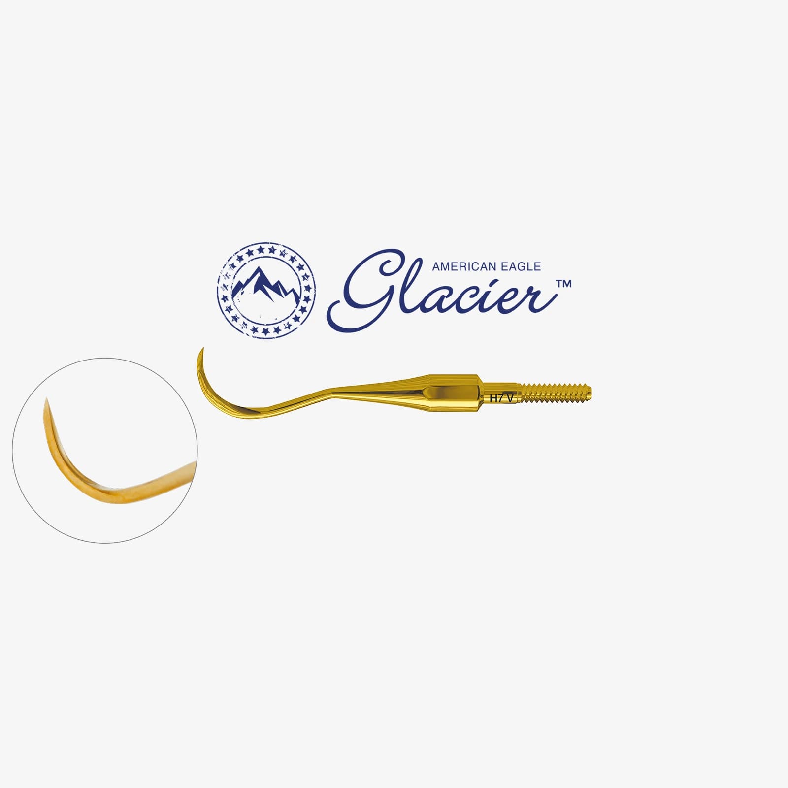American Eagle Glacier™ Quik-Tip® Scaler, Type: H7, Universal, Anterior, XP² Technology™ – oficiali American Eagle produkto nuotrauka