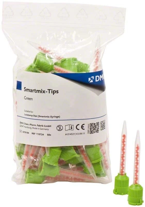 Smartmix-Tips Green 50 vnt. – oficiali DMG produkto nuotrauka