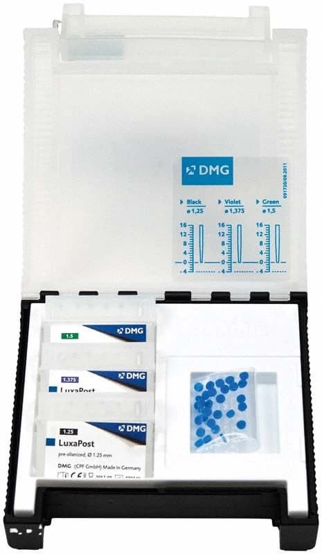 LuxaPost PS Intro 3 x 5vnt., drill 3 vnt. – oficiali DMG produkto nuotrauka