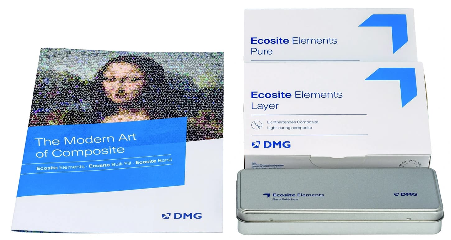 Ecosite Elements Bundle Syringe S ECOPACK – oficiali DMG produkto nuotrauka