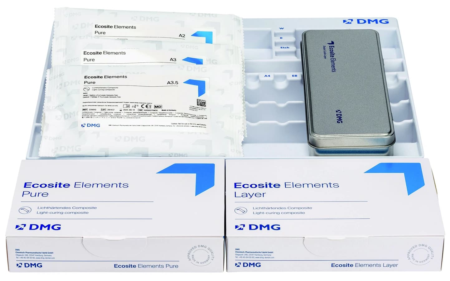 Ecosite Elements Bundle Safetips XL ECOPACK – oficiali DMG produkto nuotrauka