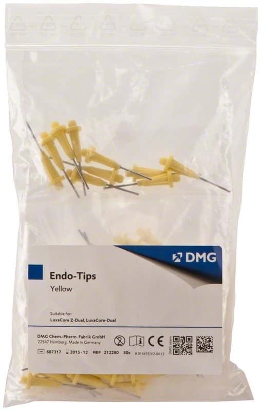 Endo-Tips Yellow 50 vnt. – oficiali DMG produkto nuotrauka