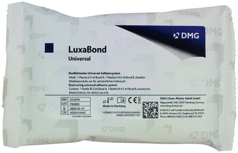 LuxaBond Universal 5 ml + 4,5 ml, priedai – oficiali DMG produkto nuotrauka