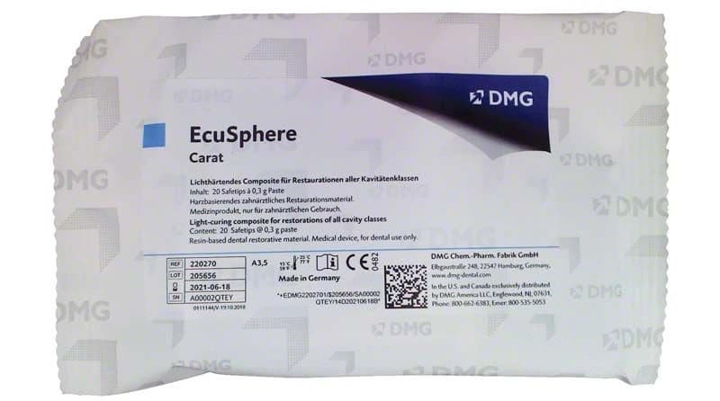 EcuSphere-Carat A35 CT8 20 x 0,3 g – oficiali DMG produkto nuotrauka