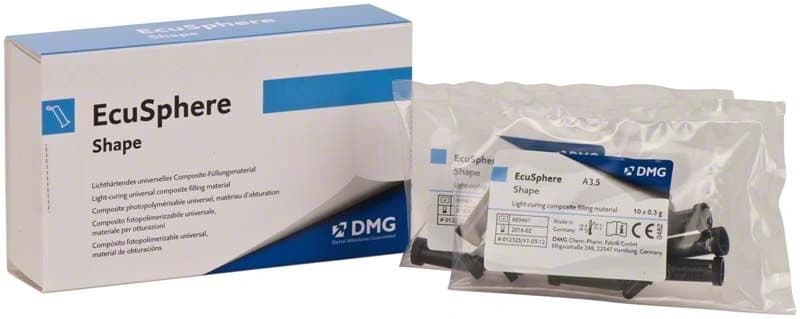 EcuSphere-Shape A35 CT6 20 x 0,3 g – oficiali DMG produkto nuotrauka