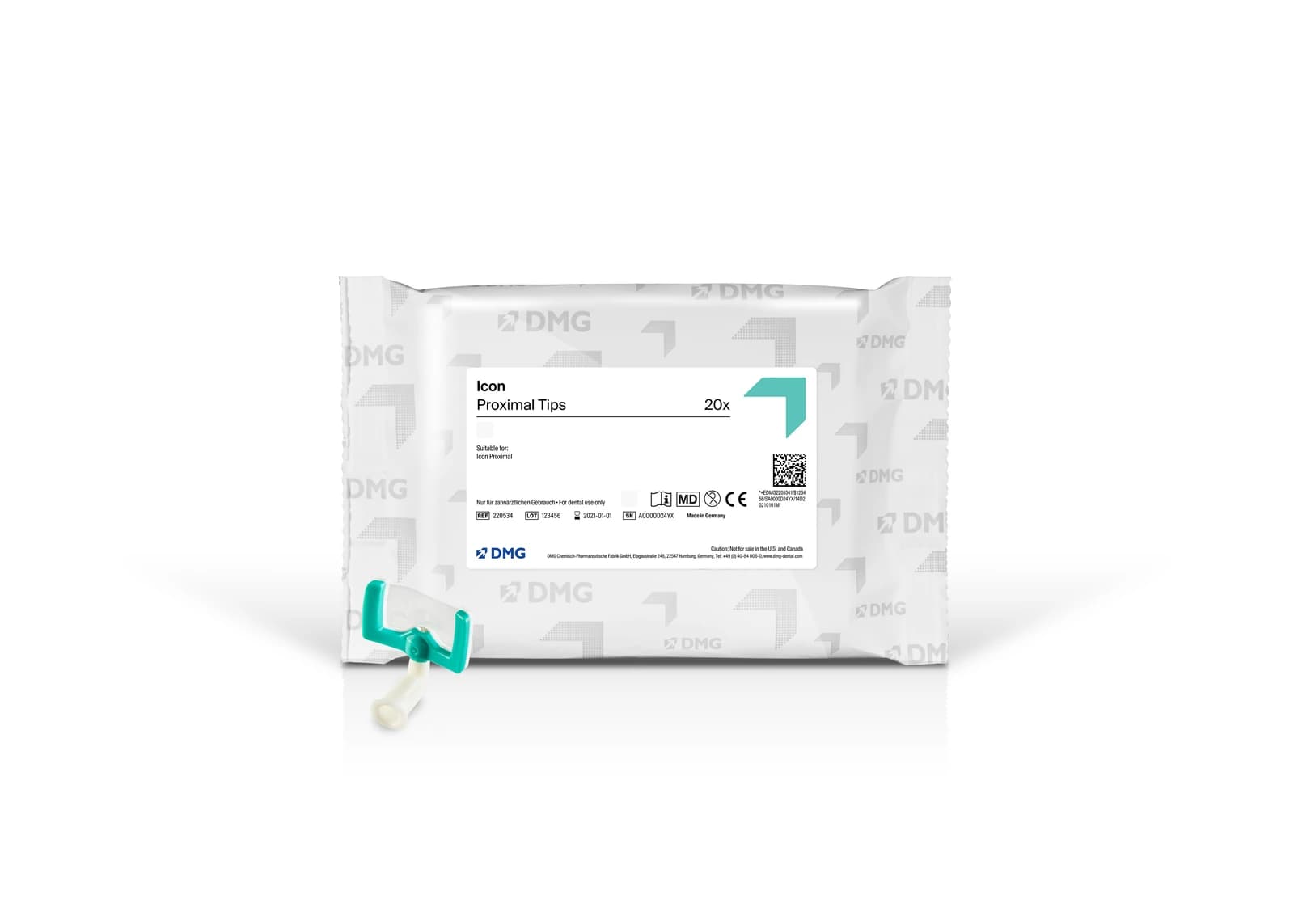 Icon Proximal Tips 20 vnt. – oficiali DMG produkto nuotrauka
