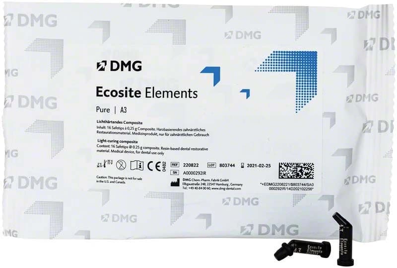 Ecosite Elements A3 16x0,25g – oficiali DMG produkto nuotrauka