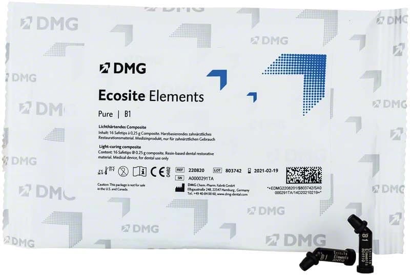 Ecosite Elements B1 16x0,25g – oficiali DMG produkto nuotrauka