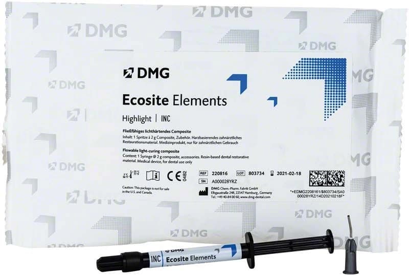 Ecosite Elements Incisal 2g – oficiali DMG produkto nuotrauka