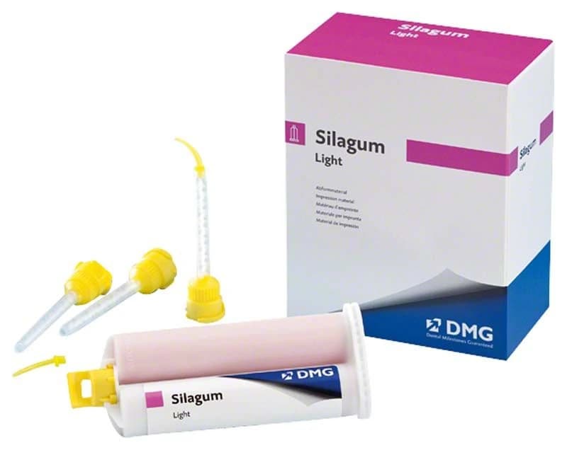 Silagum Light AM NH 2 x 50ml, 10 antgaliukų – oficiali DMG produkto nuotrauka