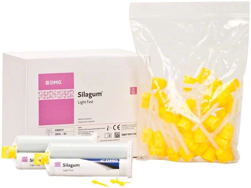 Silagum Light Fast AM NH 8x50ml, 50 antgaliukų – oficiali DMG produkto nuotrauka