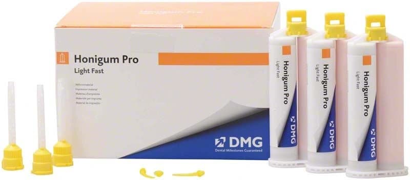 Honigum Pro Light Fast AM 8x50ml – oficiali DMG produkto nuotrauka