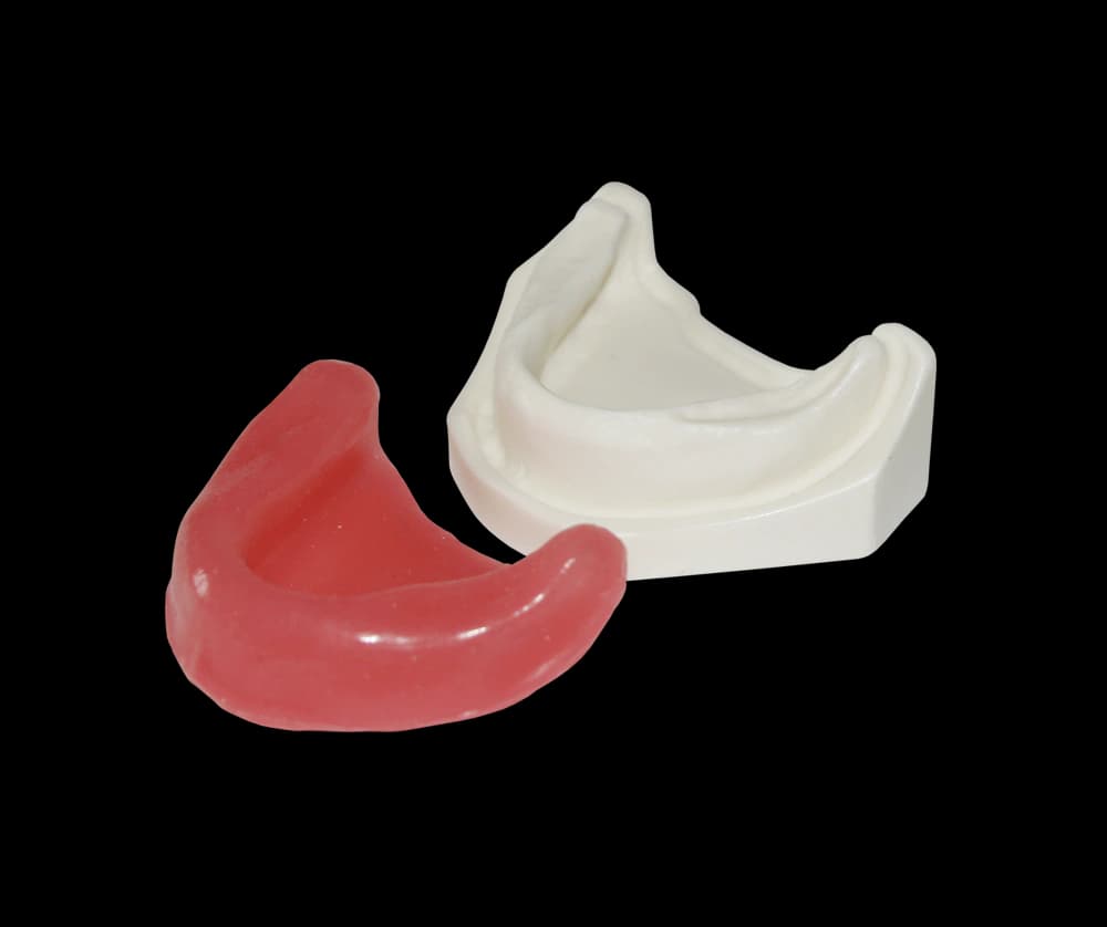 Bedantis apatinio žandikaulio modelis implantologijos pratimams - oficiali GF Dental produkto nuotrauka