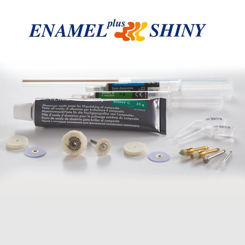 Enamel plus Shiny apdailos ir poliravimo rinkiniai - oficiali Micerium produkto nuotrauka