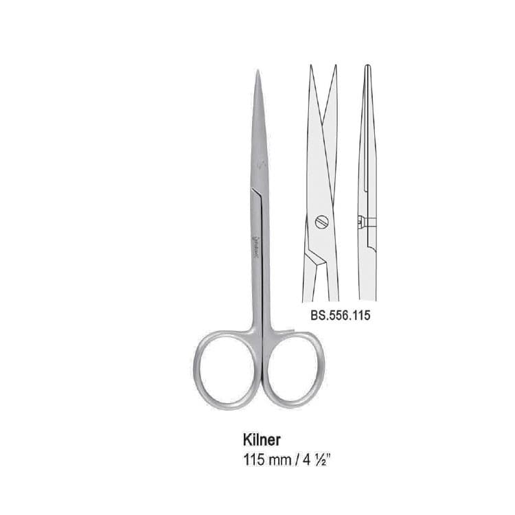 Scissors Kilner straight 115mm – oficiali Falcon Medical produkto nuotrauka