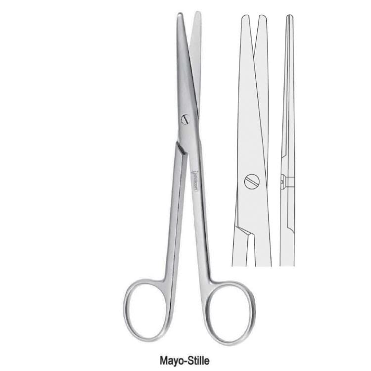 Scissors operating Mayo-Stille straight 170mm – oficiali Falcon Medical produkto nuotrauka