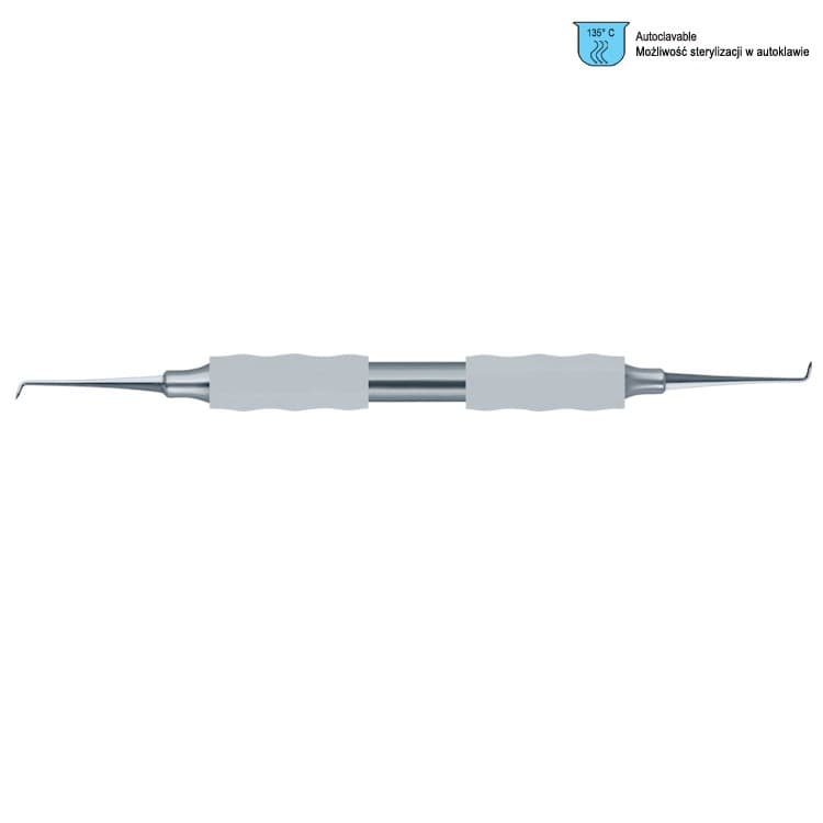 Soft-Line Endodontic explorer rigid de fig. 1 – oficiali Falcon Medical produkto nuotrauka