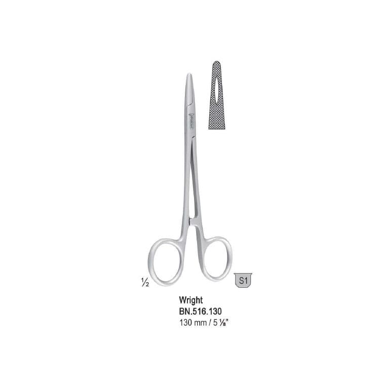 Needle holder Wright 130mm – oficiali Falcon Medical produkto nuotrauka