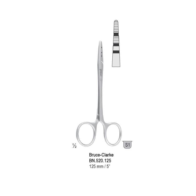Needle holder Bruce-Clarke 125mm – oficiali Falcon Medical produkto nuotrauka