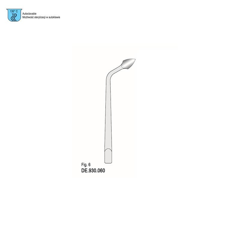 Syndesmotome Falcon tip fig. 6 – oficiali Falcon Medical produkto nuotrauka