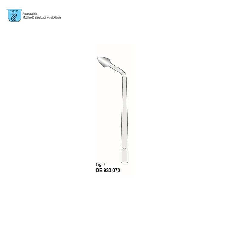 Syndesmotome Falcon tip fig. 7 – oficiali Falcon Medical produkto nuotrauka