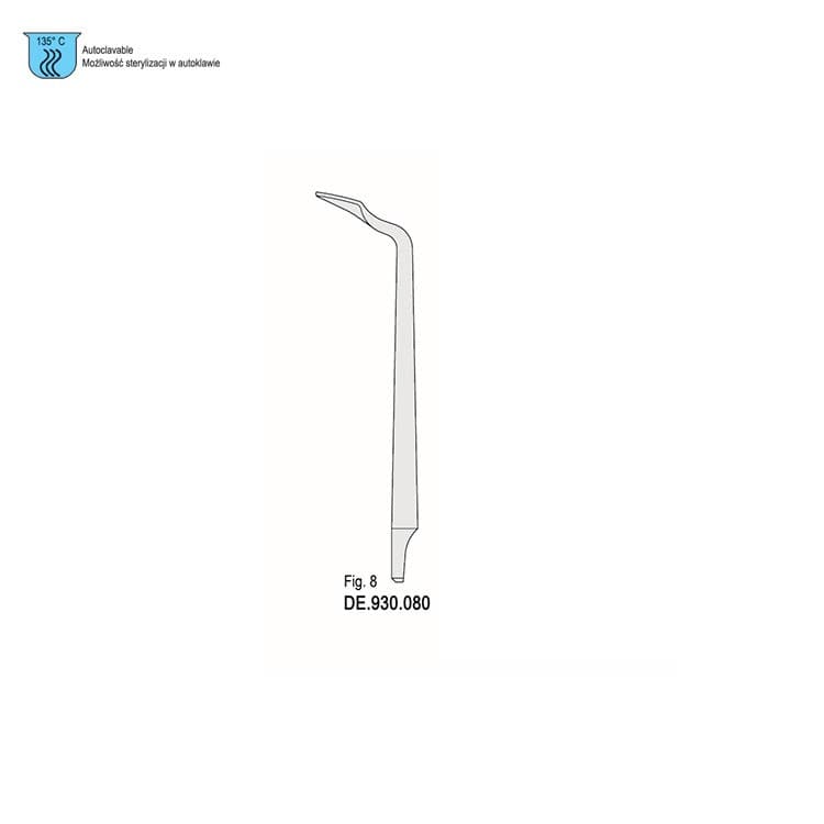 Syndesmotome Falcon tip fig. 8 – oficiali Falcon Medical produkto nuotrauka
