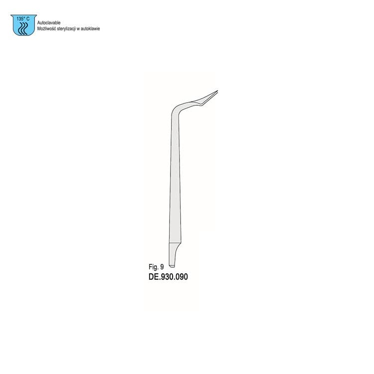 Syndesmotome Falcon tip fig. 9 – oficiali Falcon Medical produkto nuotrauka