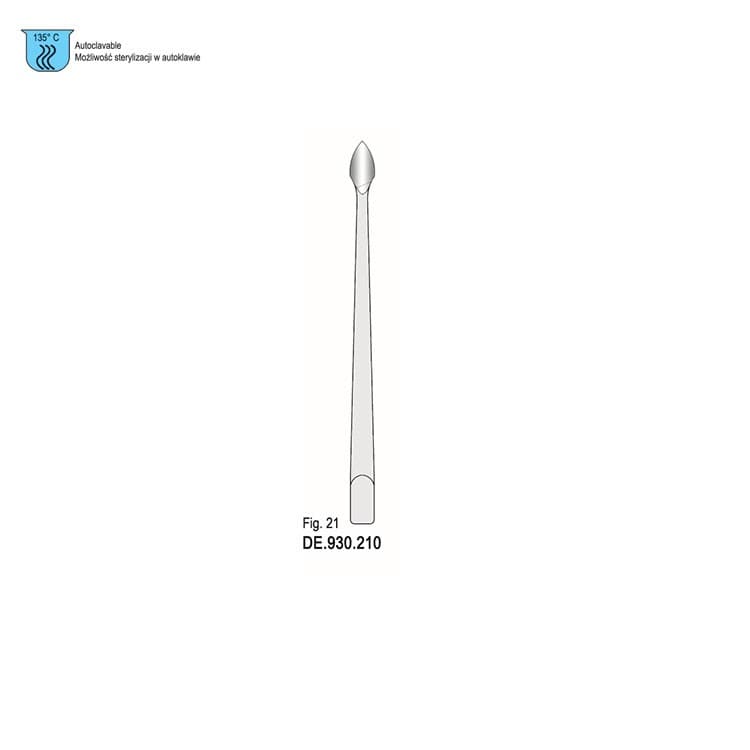 Syndesmotome Falcon tip fig. 21 – oficiali Falcon Medical produkto nuotrauka