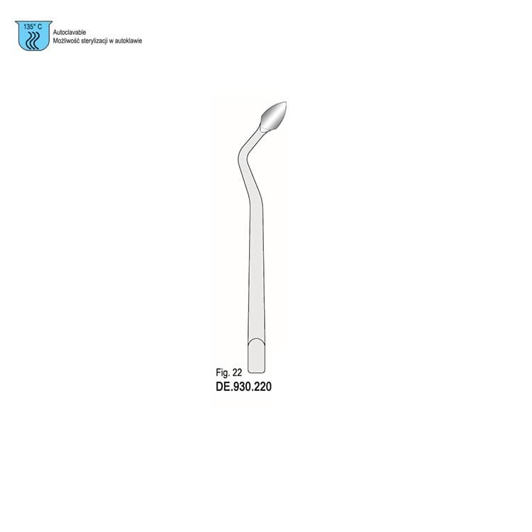 Syndesmotome Falcon tip fig. 22 – oficiali Falcon Medical produkto nuotrauka